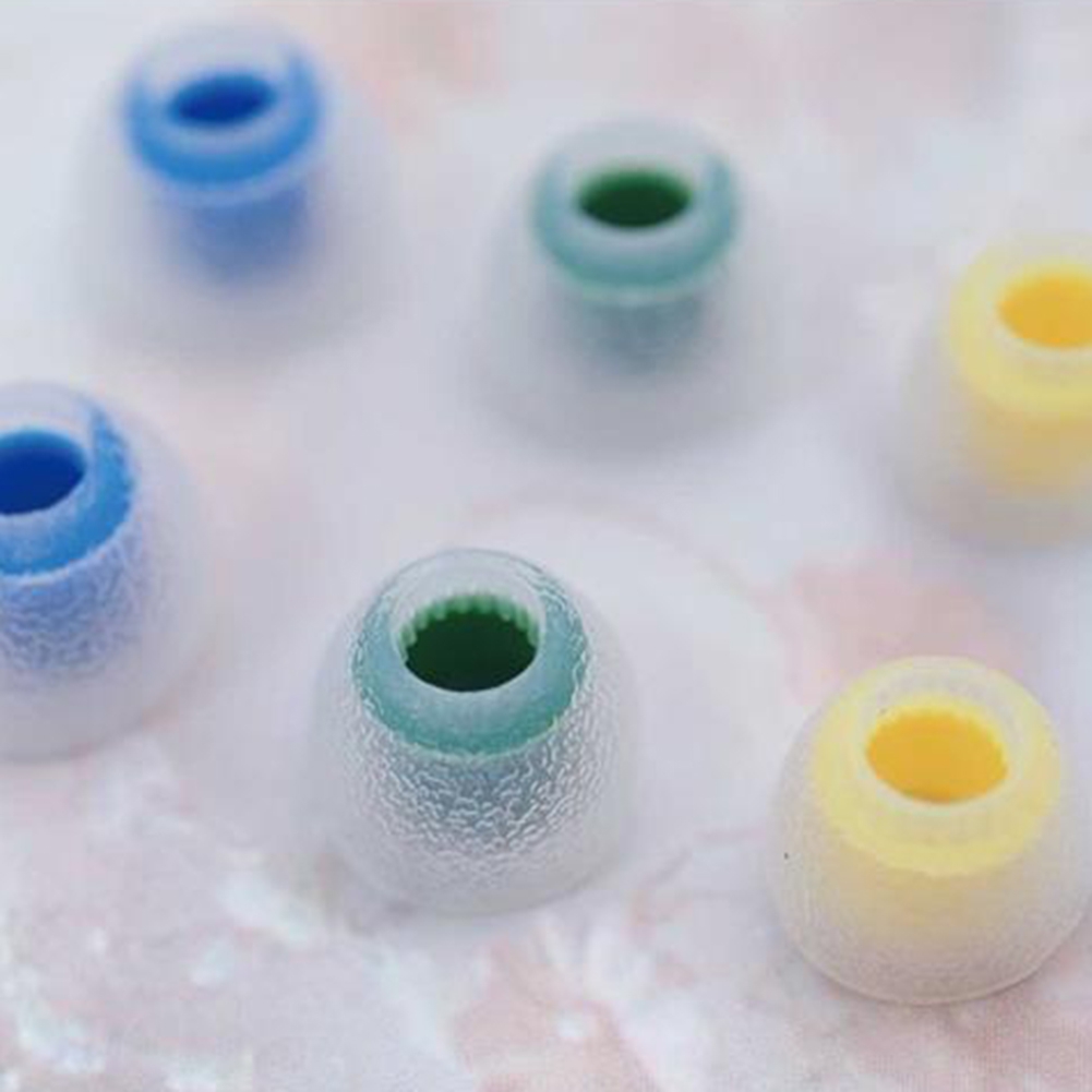 Silicone Ear Tip Replacement - [AAAE 2026] 3 Çift Kulaklık Ucu,