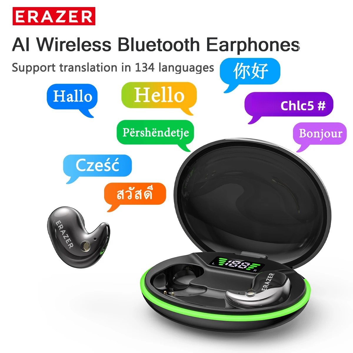 Earbuds Charging Case - EARZER XF58 Mikrofonlu Kulak İçi Bluetooth