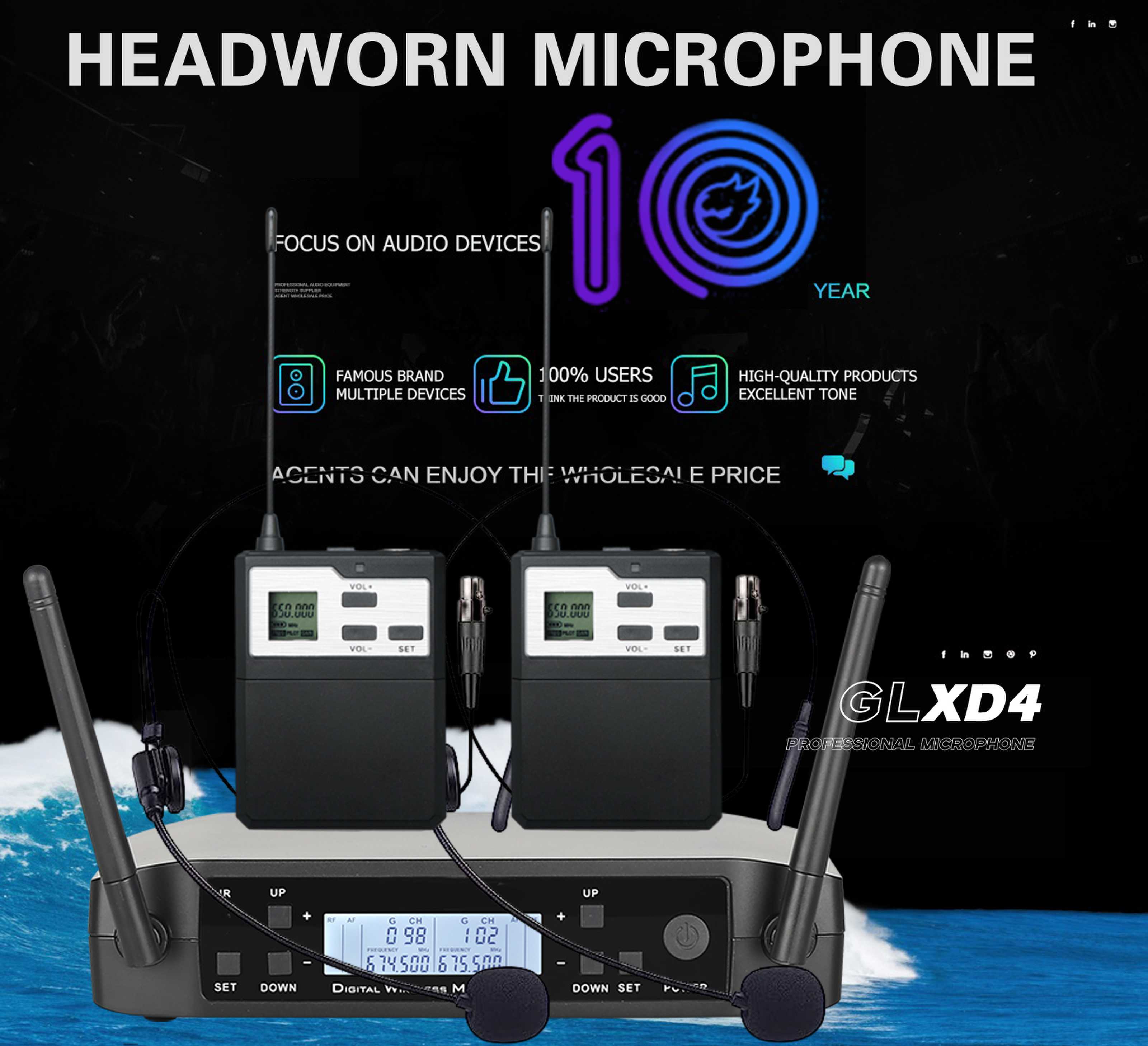 UHF Kablosuz Kulaklıklı Mikrof - Shure Mic Sm58 incelemesi ve fiyatı