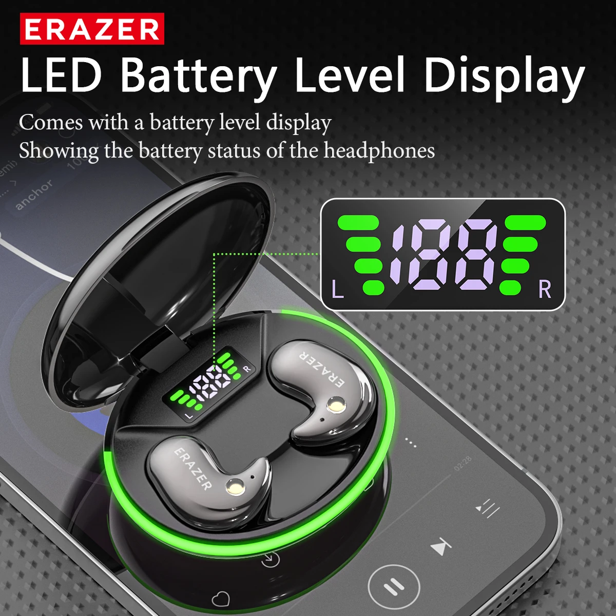 EARZER XF58 Mikrofonlu Kulak İ - Earbuds Charging Case incelemesi ve fiyatı